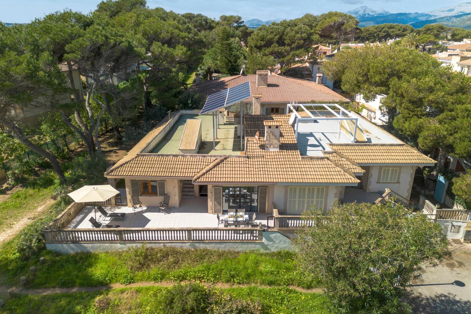 Villa Can Canta Natura Park House At Platja De Muro Beach Kültér fotó