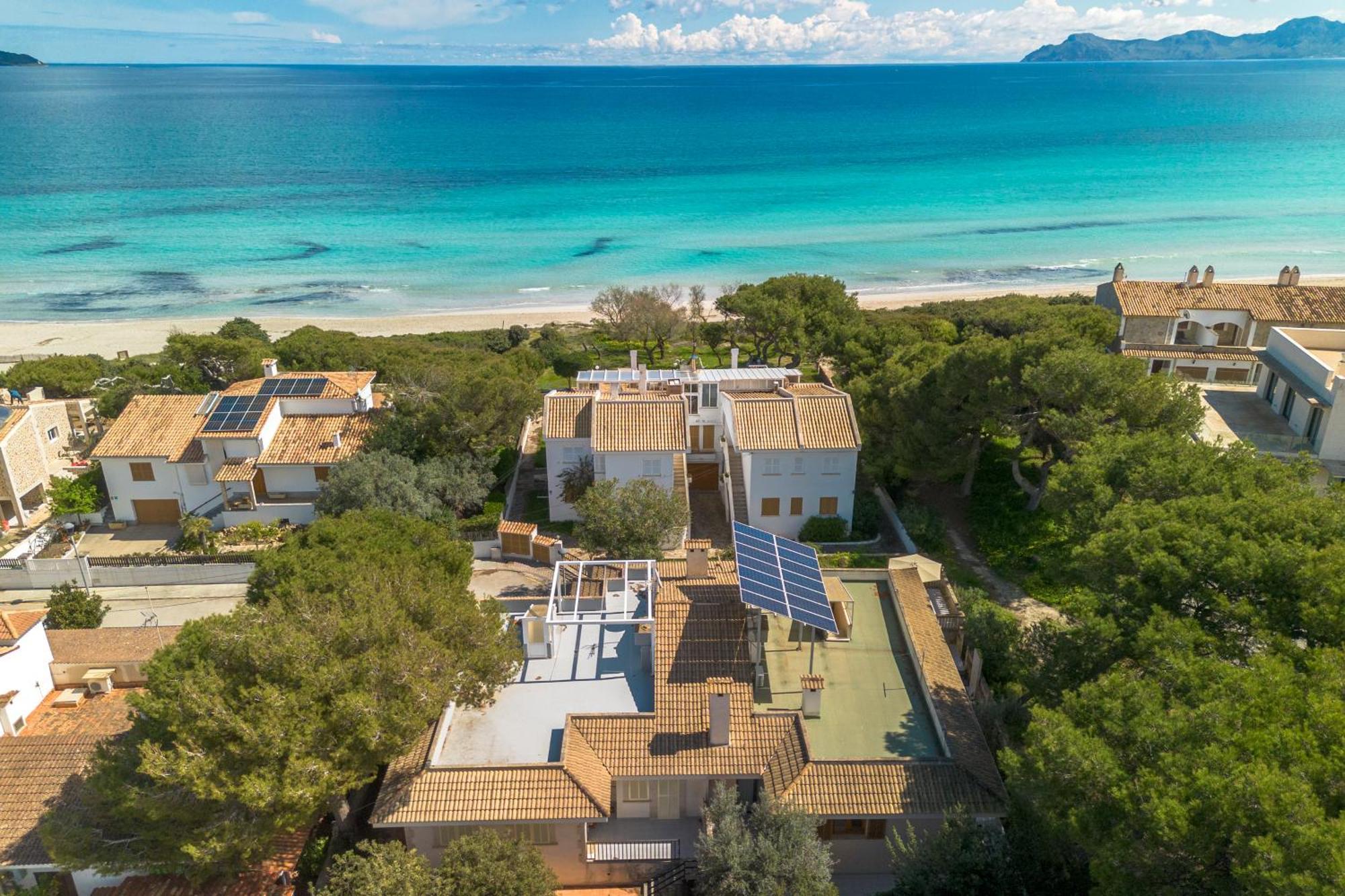 Villa Can Canta Natura Park House At Platja De Muro Beach Kültér fotó