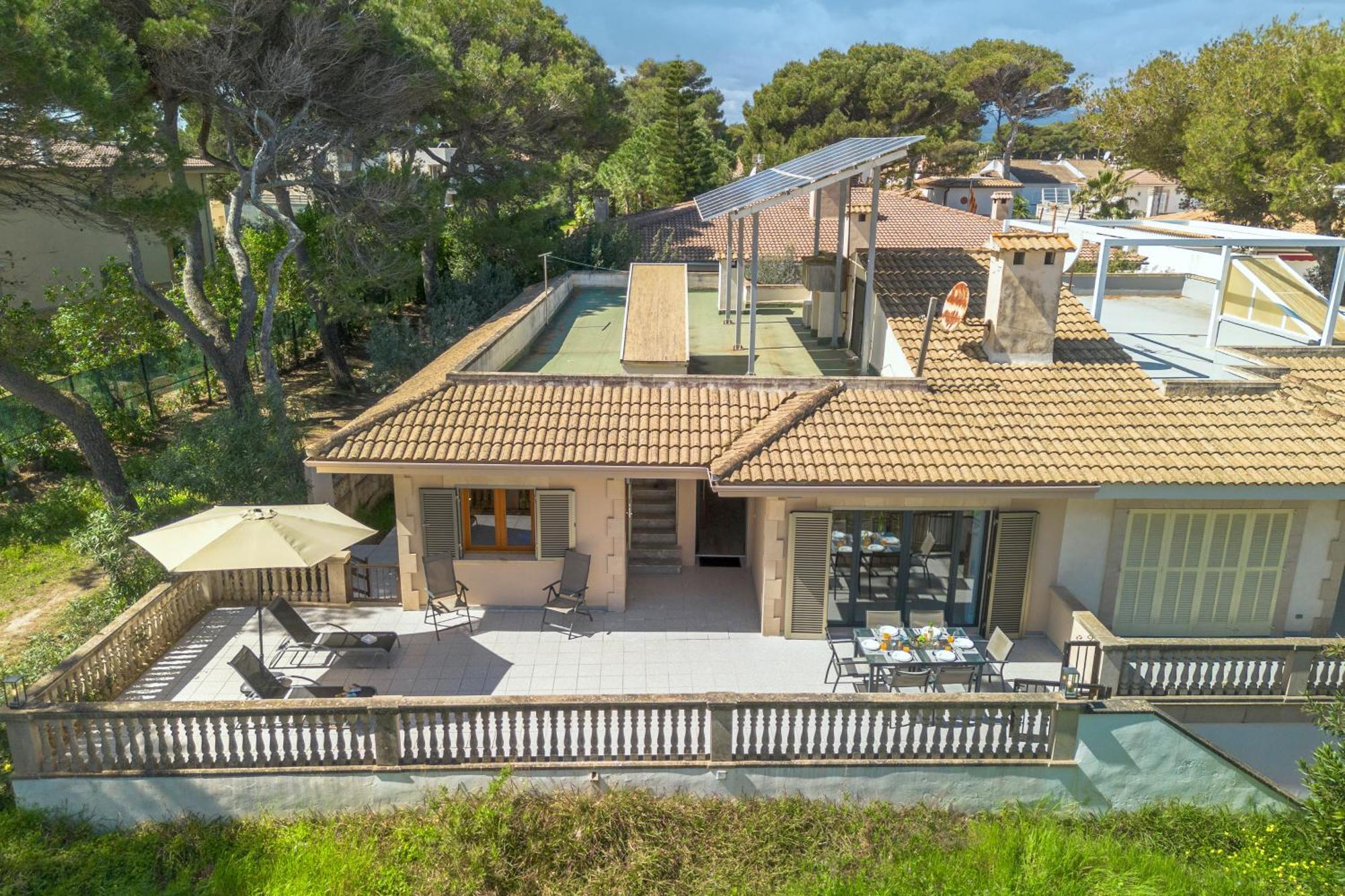 Villa Can Canta Natura Park House At Platja De Muro Beach Kültér fotó