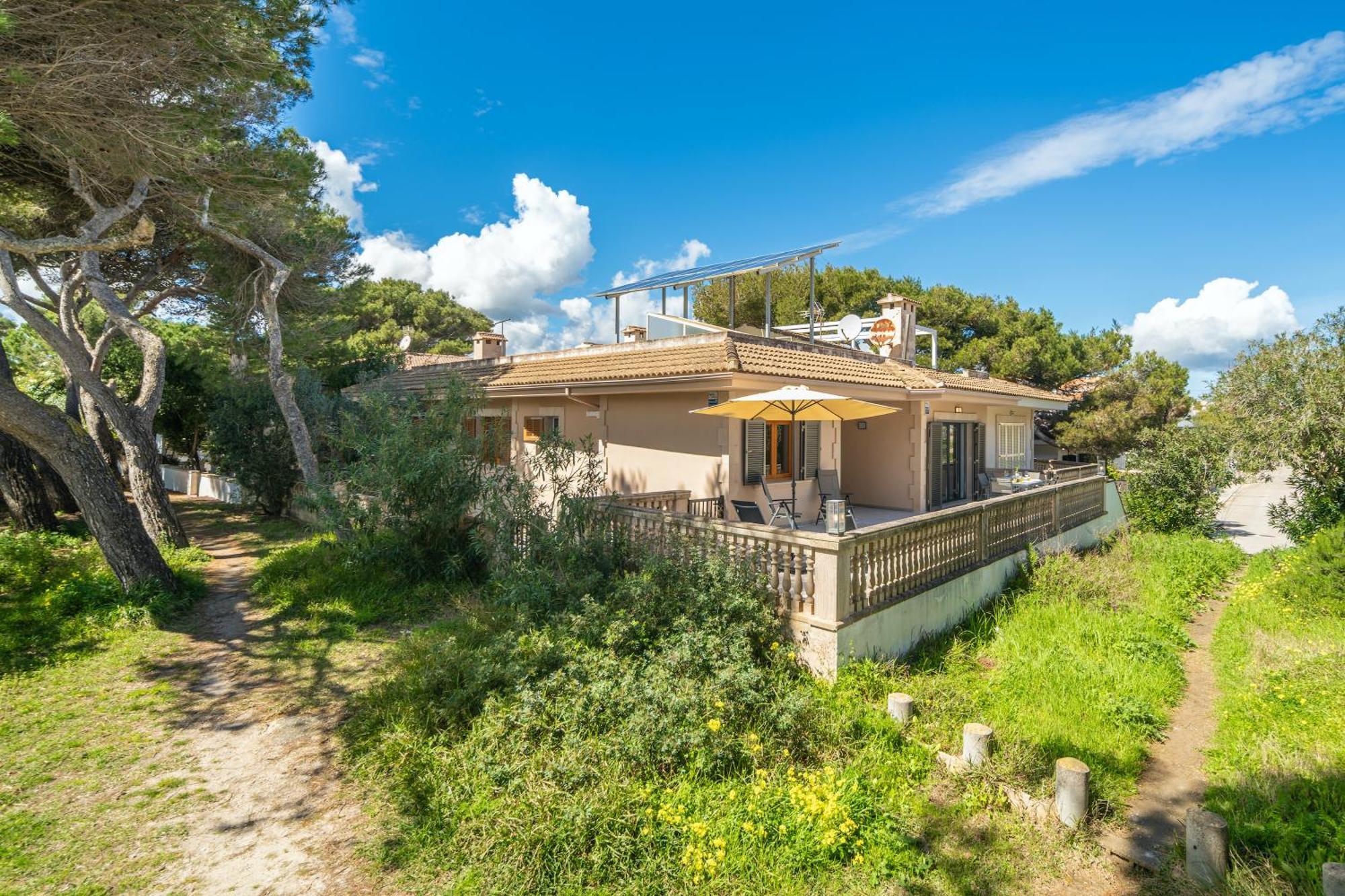 Villa Can Canta Natura Park House At Platja De Muro Beach Kültér fotó